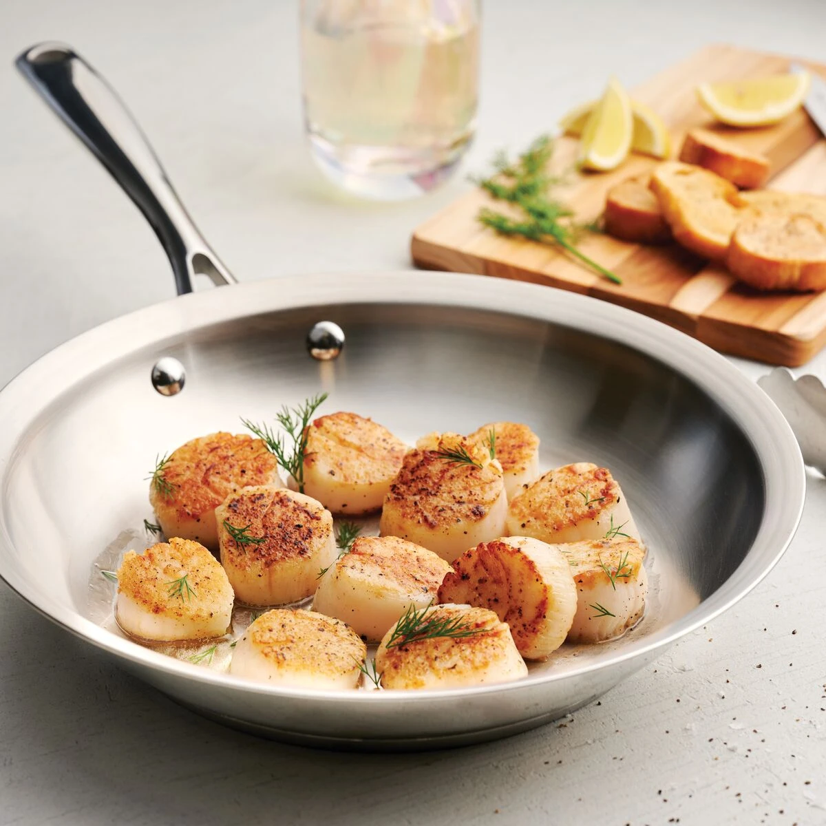 Tramontina 10 In Prima Stainless Steel Fry Pan 1 Tramontina 10 In Prima Stainless Steel Fry Pan