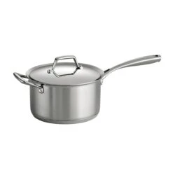 Tramontina 4 Qt Prima Stainless Steel Covered Sauce Pan 17 Tramontina 4 Qt Prima Stainless Steel Covered Sauce Pan -Tramontina Sales Store 80101026IXM001G