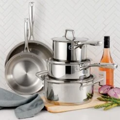 Tramontina Prima 8 Pc Stainless Steel Cookware Set