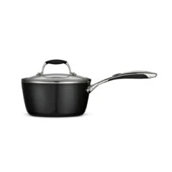 Tramontina 3 Qt Ceramic Covered Sauce Pan - Black 14 Tramontina 3 Qt Ceramic Covered Sauce Pan - Black -Tramontina Sales Store 80110025IXM002G