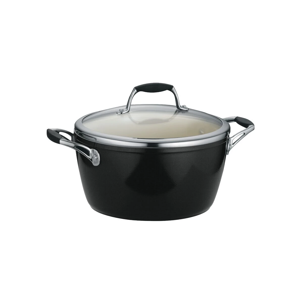 Tramontina 5 Qt Ceramic Covered Dutch Oven - Black 7 Tramontina 5 Qt Ceramic Covered Dutch Oven - Black - Image 7