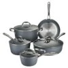Tramontina 9 Pc Induction Nonstick Cookware Set - Slate Gray