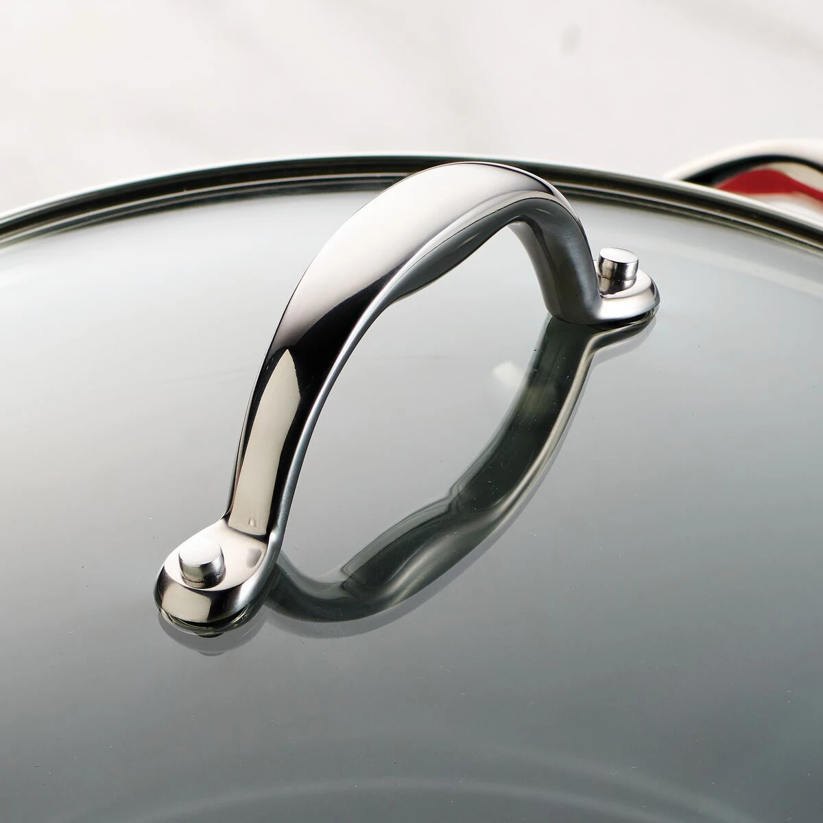 Tramontina 10 Pc Cold-Forged Induction Ceramic Cookware Set - Red 6 Tramontina 10 Pc Cold-Forged Induction Ceramic Cookware Set - Red - Image 6