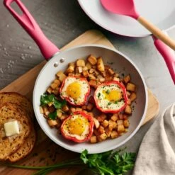 Tramontina 14 Pc Ceramic Induction-Ready Cookware Set - Red -Tramontina Sales Store 80110034IXM003G