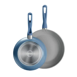 Tramontina 2 Pk 10 In And 12 In Aluminum Saute Pans - Blue -Tramontina Sales Store 80110039PNM001G