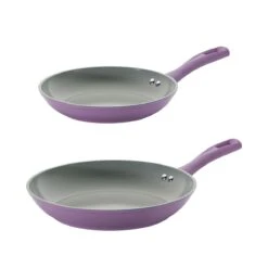 Tramontina 2 Pk 10 In And 12 In Aluminum Saute Pans Purple -Tramontina Sales Store 80110041IXM002G