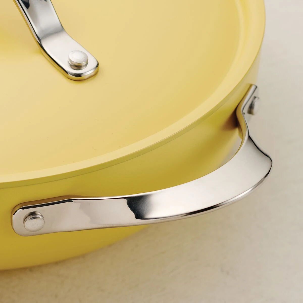 Tramontina All In One Plus Pan, 5 Qt Ceramic Non Stick - Mustard Yellow 12 Tramontina All In One Plus Pan, 5 Qt Ceramic Non Stick - Mustard Yellow - Image 12