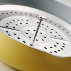 Tramontina All In One Plus Pan, 5 Qt Ceramic Non Stick - Mustard Yellow 21 Tramontina All In One Plus Pan, 5 Qt Ceramic Non Stick - Mustard Yellow -Tramontina Sales Store 80110082IXM008G