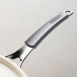 Tramontina All In One Plus Pan, 5 Qt Ceramic Non Stick - Parchment White -Tramontina Sales Store 80110083IXM002G