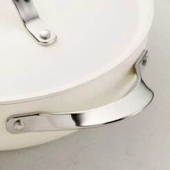 Tramontina All In One Plus Pan, 5 Qt Ceramic Non Stick - Parchment White -Tramontina Sales Store 80110083IXM003G