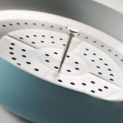 Tramontina All In One Plus Pan, 5 Qt Ceramic Non Stick - Blueberry Blue -Tramontina Sales Store 80110085IXM008G