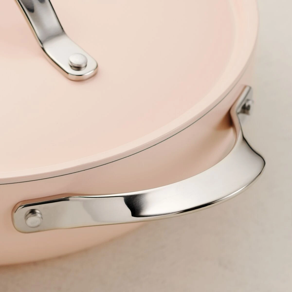 Tramontina All In One Plus Pan, 5 Qt Ceramic Non Stick - Blush Pink 9 Tramontina All In One Plus Pan, 5 Qt Ceramic Non Stick - Blush Pink - Image 9