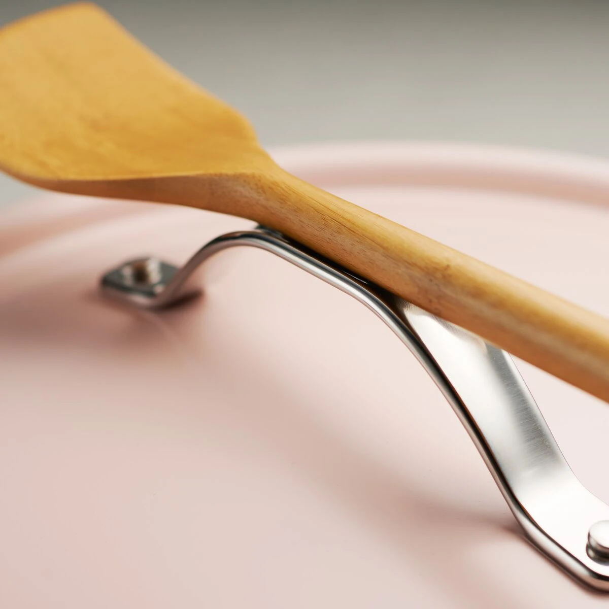 Tramontina All In One Plus Pan, 5 Qt Ceramic Non Stick - Blush Pink 5 Tramontina All In One Plus Pan, 5 Qt Ceramic Non Stick - Blush Pink - Image 5