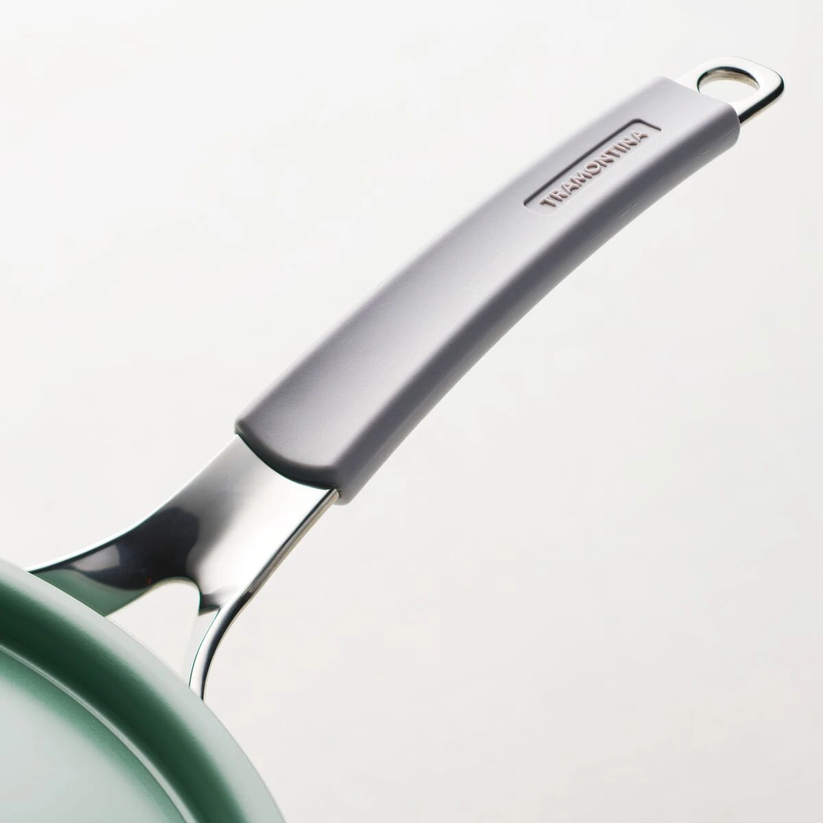 Tramontina All In One Plus Pan, 5 Qt Ceramic Non Stick - Sea Salt Green 12 Tramontina All In One Plus Pan, 5 Qt Ceramic Non Stick - Sea Salt Green - Image 12