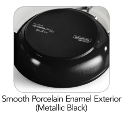 Tramontina 10 Pc Ceramic Cookware Set - Black -Tramontina Sales Store 80110525ANM004G