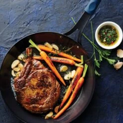 Tramontina 12 In Carbon Steel Fry Pan - With Silicone Grip 9 Tramontina 12 In Carbon Steel Fry Pan - With Silicone Grip -Tramontina Sales Store 80111002IXM002G