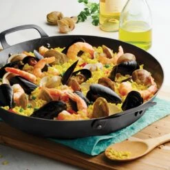 Tramontina 15 In Carbon Steel Paella Pan -Tramontina Sales Store 80111006IXM001G