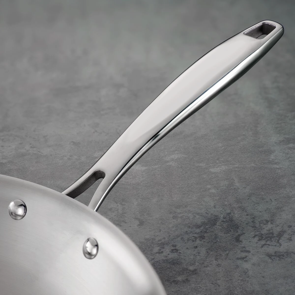 Tramontina 8 In Tri-Ply Clad Stainless Steel Fry Pan - Seattle Handle 6 Tramontina 8 In Tri-Ply Clad Stainless Steel Fry Pan - Seattle Handle - Image 6