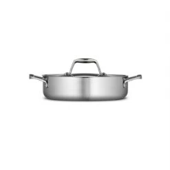Tramontina 3 Qt Tri-Ply Clad Stainless Steel Covered Braiser -Tramontina Sales Store 80116009IXM002G