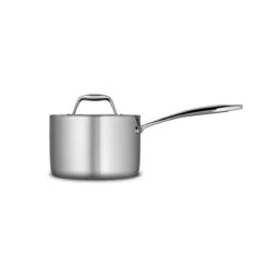 Tramontina 2 Qt Tri-Ply Clad Stainless Steel Covered Sauce Pan 12 Tramontina 2 Qt Tri-Ply Clad Stainless Steel Covered Sauce Pan -Tramontina Sales Store 80116022IXM002G