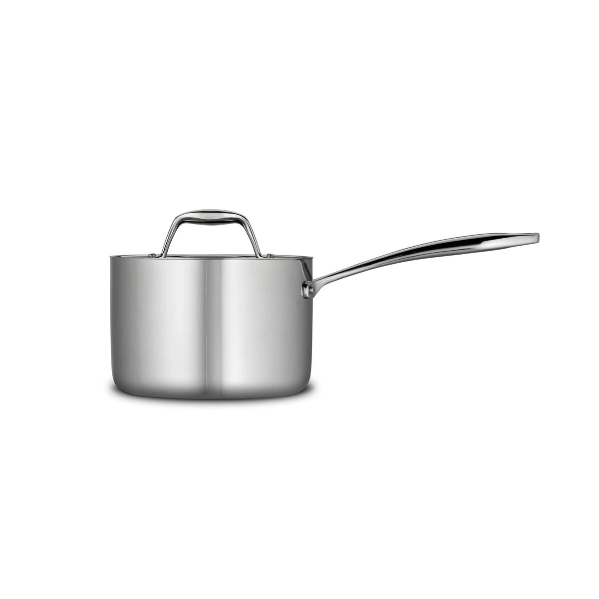 Tramontina 2 Qt Tri-Ply Clad Stainless Steel Covered Sauce Pan 5 Tramontina 2 Qt Tri-Ply Clad Stainless Steel Covered Sauce Pan - Image 5