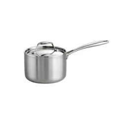 Tramontina 2 Qt Tri-Ply Clad Stainless Steel Covered Sauce Pan 9 Tramontina 2 Qt Tri-Ply Clad Stainless Steel Covered Sauce Pan -Tramontina Sales Store 80116022PDM001G
