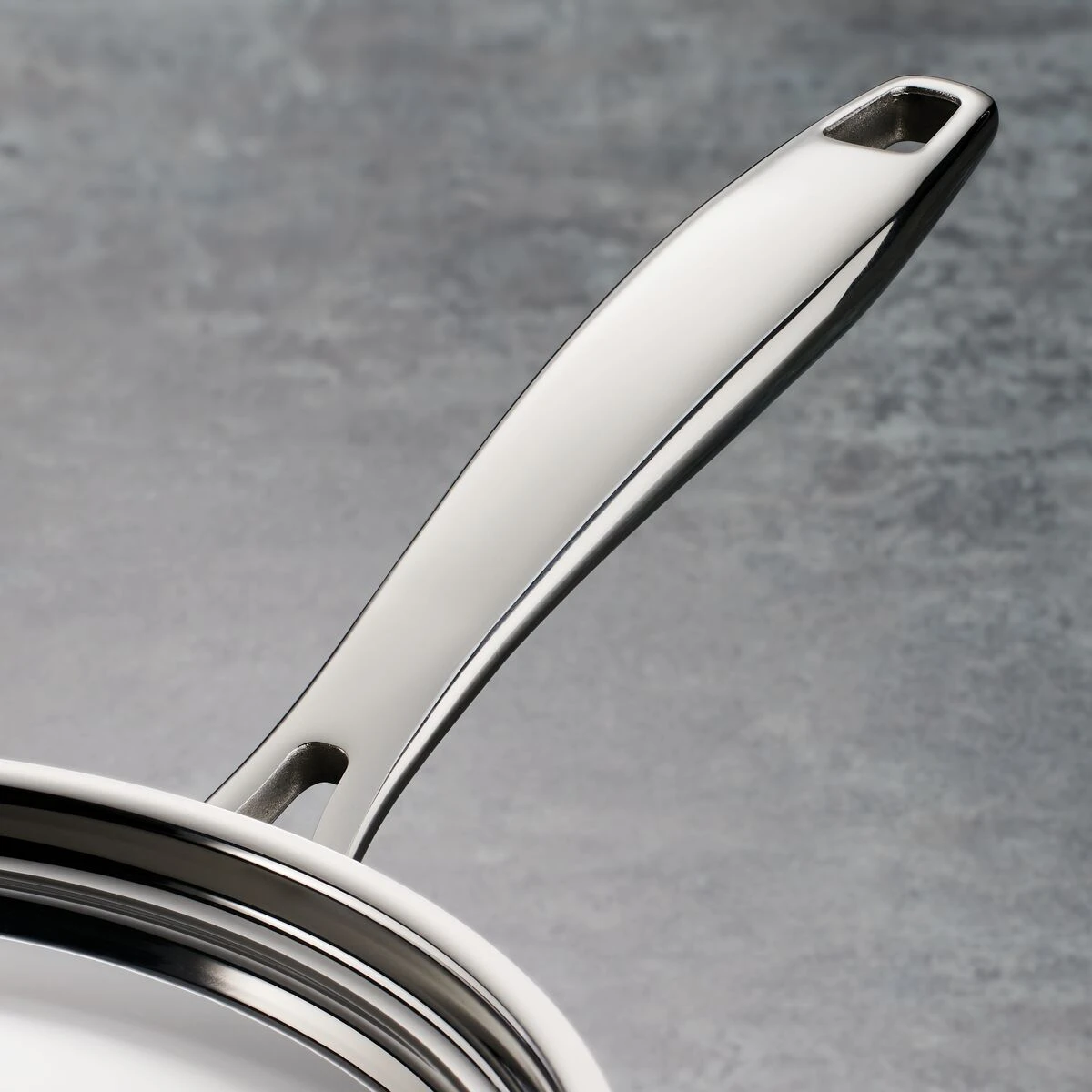 Tramontina 3 Qt Tri-Ply Clad Stainless Steel Covered Sauce Pan 6 Tramontina 3 Qt Tri-Ply Clad Stainless Steel Covered Sauce Pan - Image 6