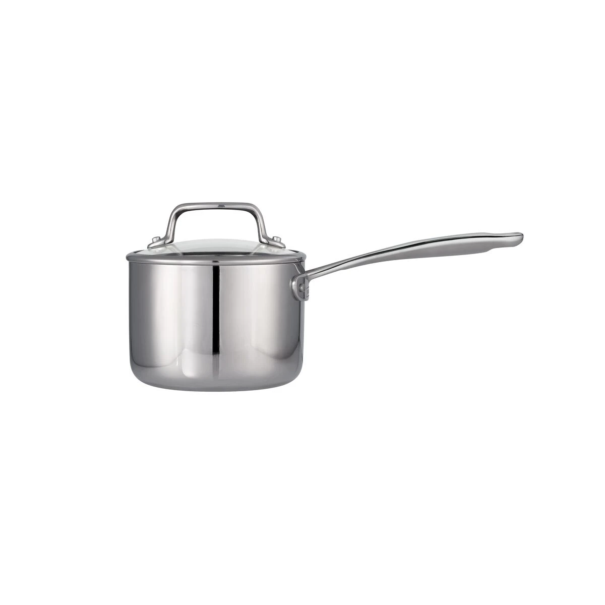 Tramontina Tri-Ply Clad 1.5 Qt Covered Stainless Steel Covered Sauce Pan - Glass Lid 9 Tramontina Tri-Ply Clad 1.5 Qt Covered Stainless Steel Covered Sauce Pan - Glass Lid - Image 9