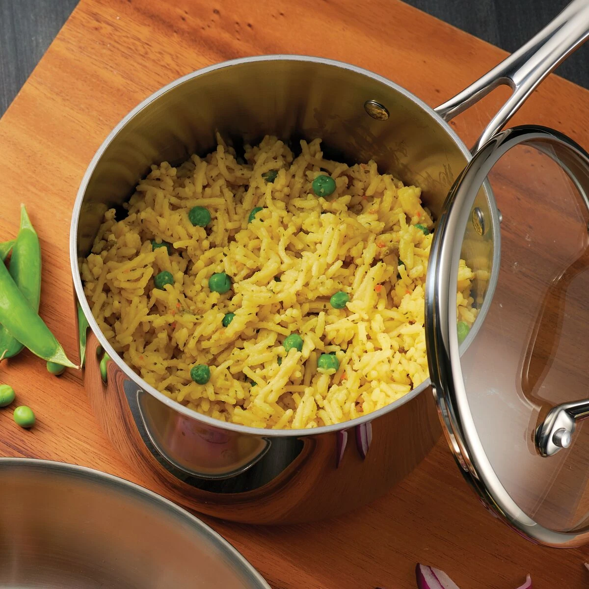 Tramontina Tri-Ply Clad 1.5 Qt Covered Stainless Steel Covered Sauce Pan - Glass Lid 1 Tramontina Tri-Ply Clad 1.5 Qt Covered Stainless Steel Covered Sauce Pan - Glass Lid