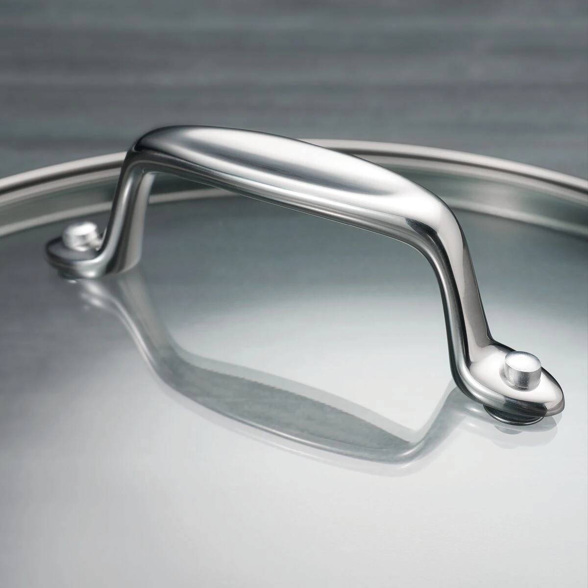 Tramontina Tri-Ply Clad 3 Qt Stainless Steel Covered Sauce Pan - Glass Lid 9 Tramontina Tri-Ply Clad 3 Qt Stainless Steel Covered Sauce Pan - Glass Lid - Image 9