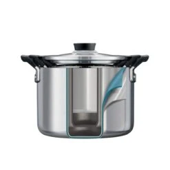 Tramontina Nesting 6 Pc Stainless Steel Tri-Ply Clad Sauce And Stock Pot Set -Tramontina Sales Store 80116048IXM005G