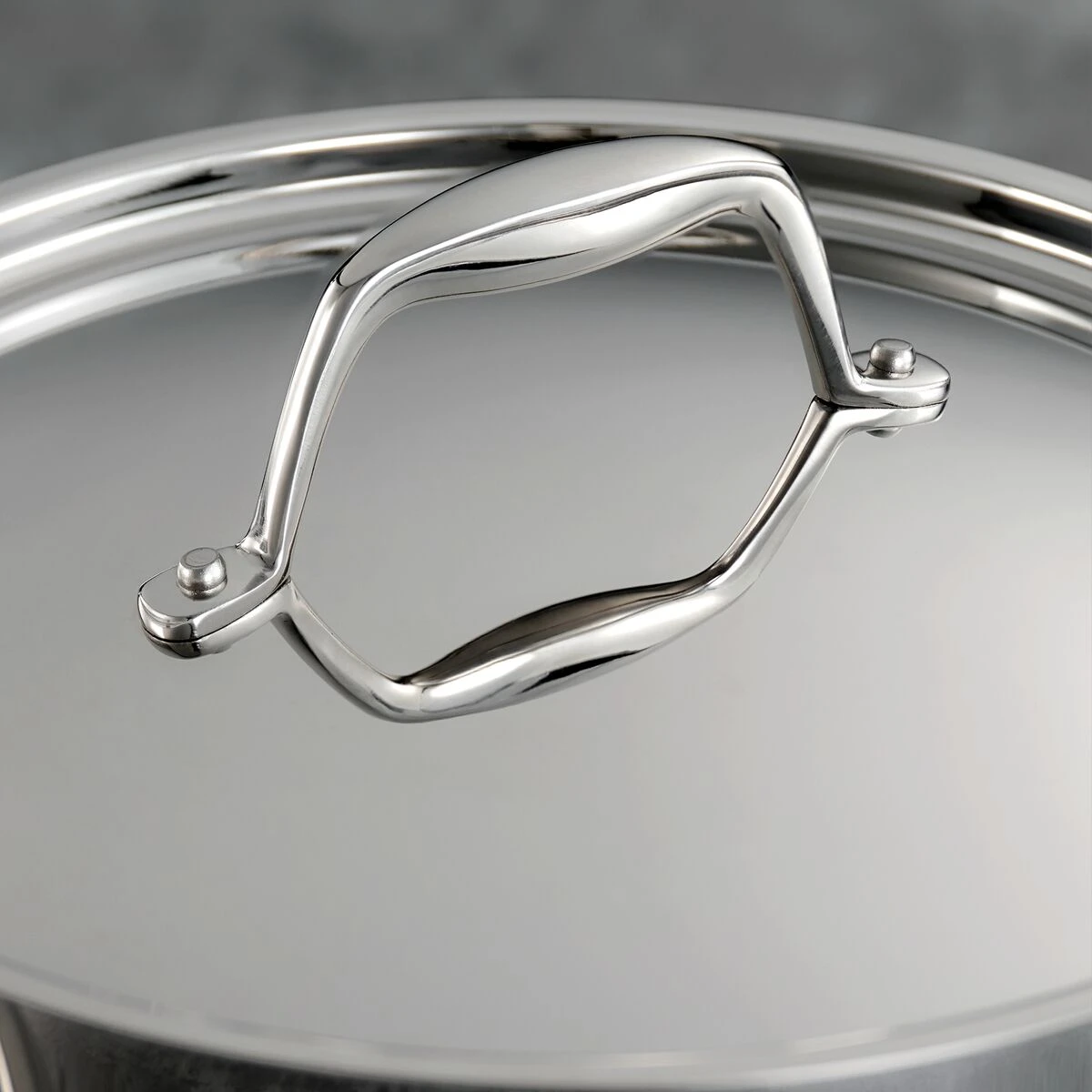 Tramontina 10 Pc Tri-Ply Clad Stainless Steel Cookware Set 6 Tramontina 10 Pc Tri-Ply Clad Stainless Steel Cookware Set - Image 6