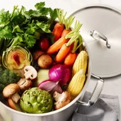 Tramontina 12 Qt Stainless Steel Covered Stock Pot