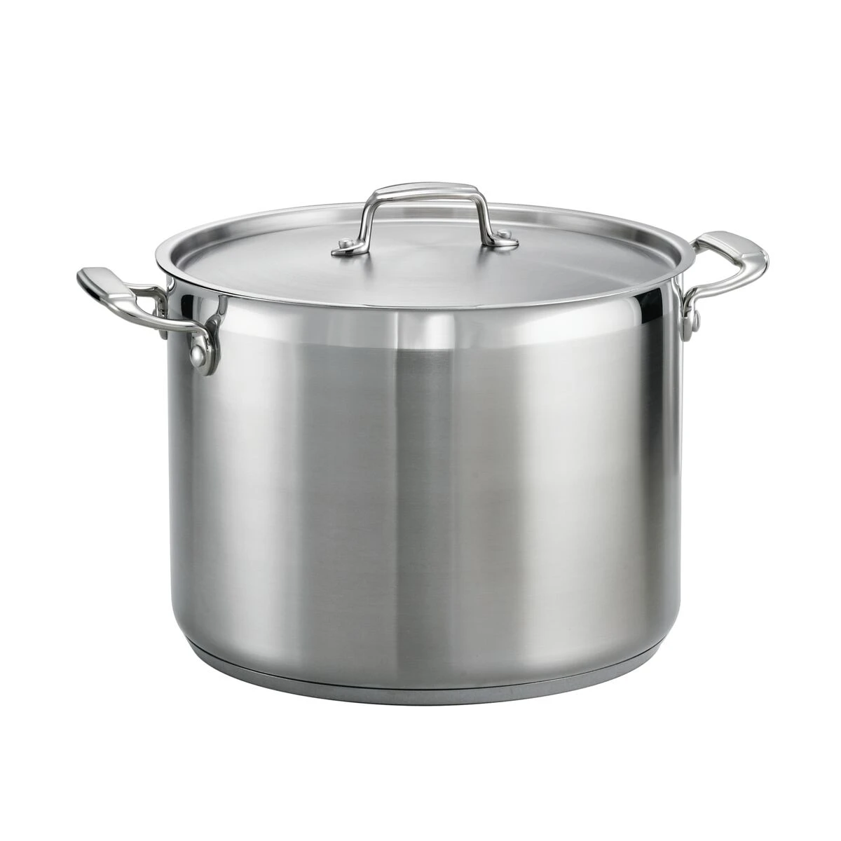 Tramontina 16 Qt Stainless Steel Covered Stock Pot 2 Tramontina 16 Qt Stainless Steel Covered Stock Pot - Image 2