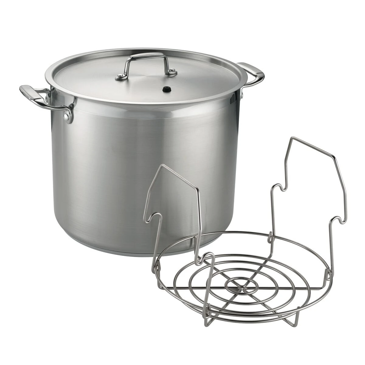 Tramontina 22 Qt Stainless Steel Canning Stock Pot With Rack 10 Tramontina 22 Qt Stainless Steel Canning Stock Pot With Rack - Image 10