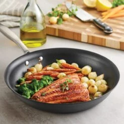 Tramontina 2 Pk 10 In And 12 In Hard Anodized Fry Pans -Tramontina Sales Store 80123008IXM001G