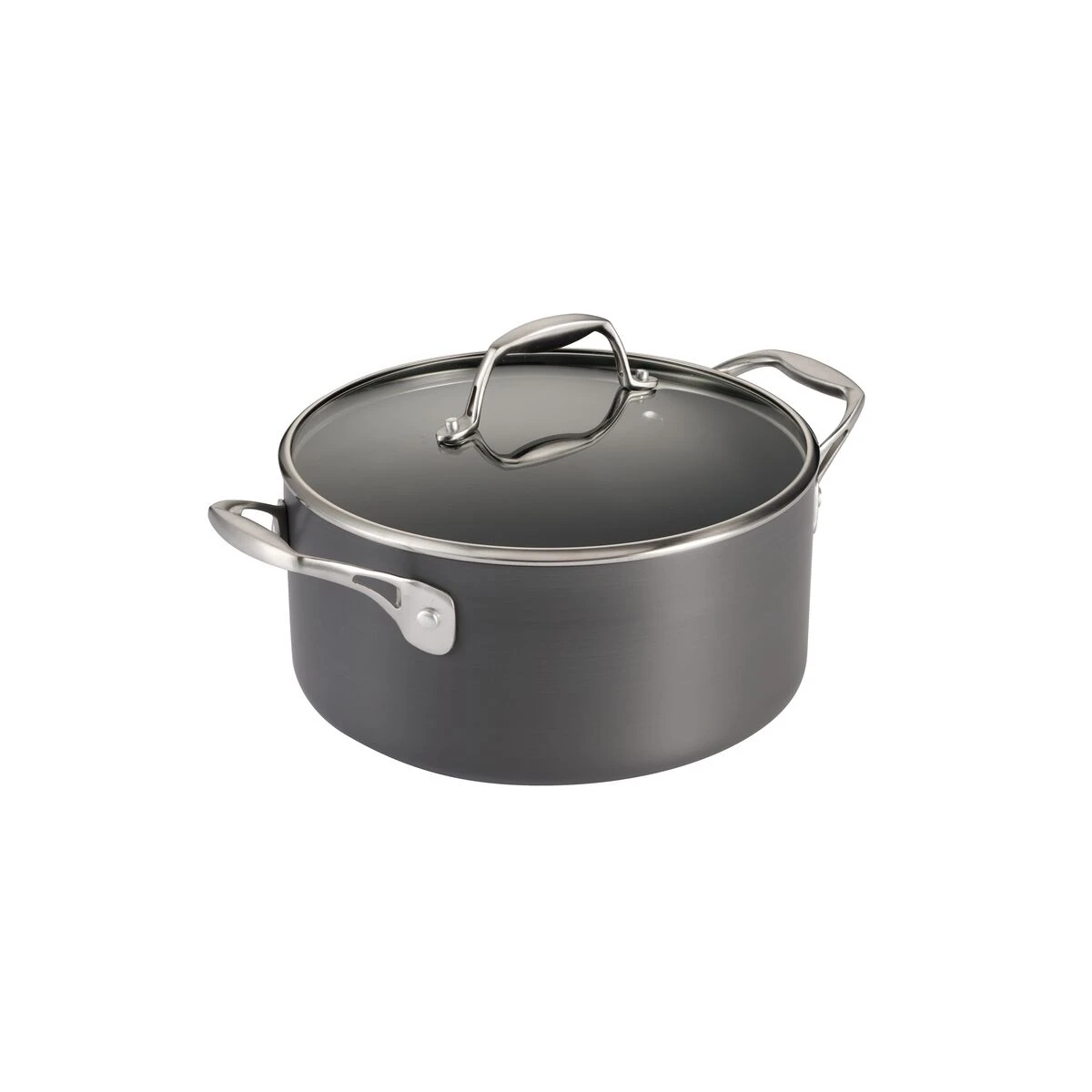 Tramontina 5 Qt Hard Anodized Aluminum Covered Dutch Oven 2 Tramontina 5 Qt Hard Anodized Aluminum Covered Dutch Oven - Image 2