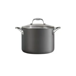 Tramontina 8 Qt Hard Anodized Aluminum Covered Stock Pot 9 Tramontina 8 Qt Hard Anodized Aluminum Covered Stock Pot -Tramontina Sales Store 80123077IXM003G