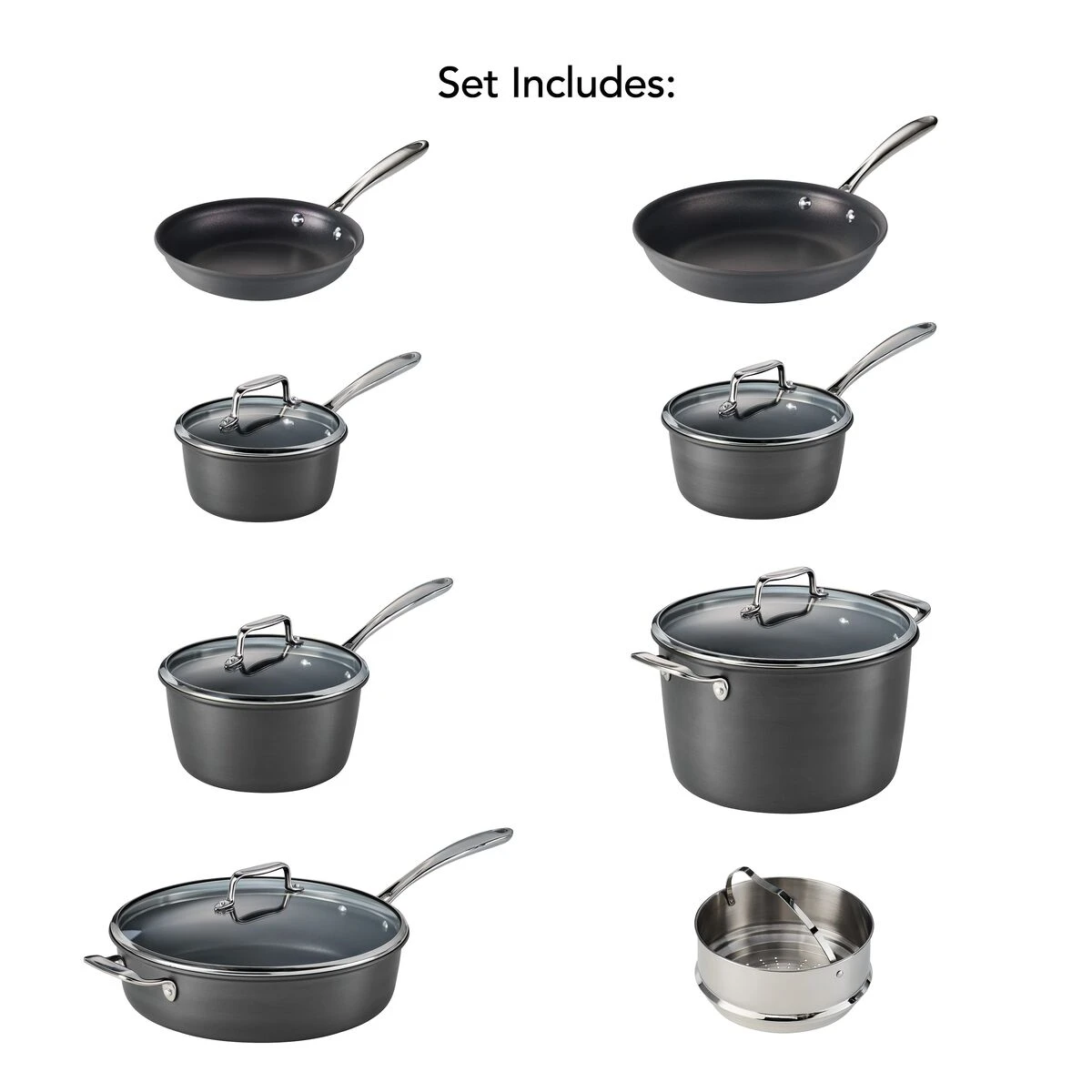 Tramontina Hard Anodized 13 Pc Cookware Set 10 Tramontina Hard Anodized 13 Pc Cookware Set - Image 10