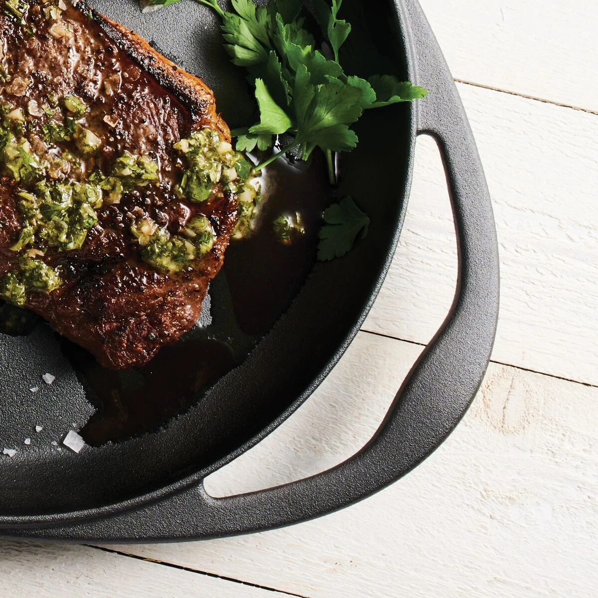 Tramontina 2 Pk Pre-Seasoned Cast Iron Grill And Griddle Set 2 Tramontina 2 Pk Pre-Seasoned Cast Iron Grill And Griddle Set - Image 2