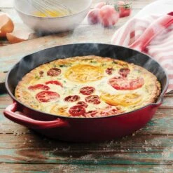 Tramontina 10 In Enameled Cast-Iron Series 1000 Skillet - Gradated Red 13 Tramontina 10 In Enameled Cast-Iron Series 1000 Skillet - Gradated Red -Tramontina Sales Store 80131054IXM003G