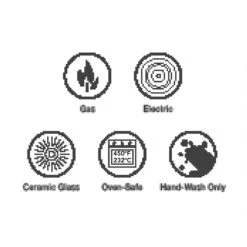 Tramontina 12 In Enameled Cast-Iron Series 1000 Covered Skillet - Gradated Red -Tramontina Sales Store 80131058IXI001G