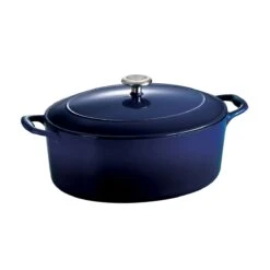 Tramontina 7 Qt Enameled Cast-Iron Oval Dutch Oven - Gradated Cobalt -Tramontina Sales Store 80131078IXM002G