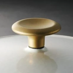 Tramontina 5.5 Qt Enameled Cast Iron Round Dutch Oven - Latte With Gold Stainless Steel Knob 11 Tramontina 5.5 Qt Enameled Cast Iron Round Dutch Oven - Latte With Gold Stainless Steel Knob -Tramontina Sales Store 80131085IXM002G