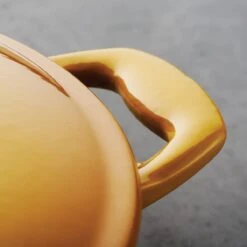 Tramontina 4 Qt Enameled Cast Iron Covered Braiser - Sunrise -Tramontina Sales Store 80131088IXM003G