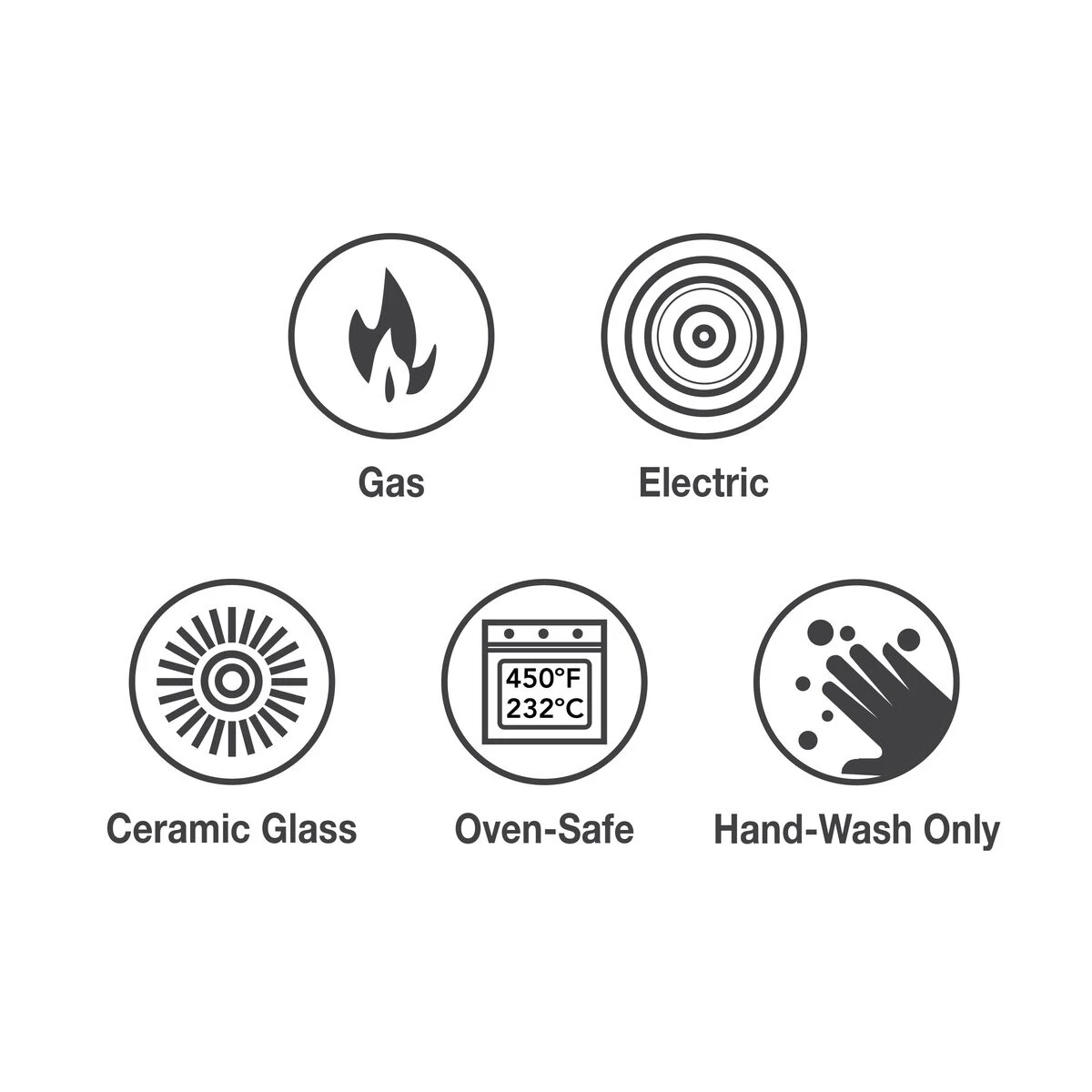 Tramontina Prisma 7 Qt Enameled Cast Iron Covered Square Dutch Oven - Matte Gray 9 Tramontina Prisma 7 Qt Enameled Cast Iron Covered Square Dutch Oven - Matte Gray - Image 9