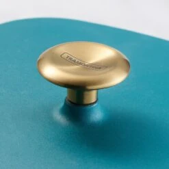 Tramontina Prisma 7 Qt Enameled Cast Iron Covered Square Dutch Oven - Matte Teal -Tramontina Sales Store 80131109IXM003G