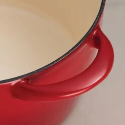 Tramontina 7 Qt Enameled Cast Iron Covered Tall Round Dutch Oven - Red -Tramontina Sales Store 80131134IXM004G