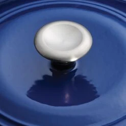 Tramontina 7 Qt Enameled Cast Iron Covered Tall Round Dutch Oven - Classic Blue 11 Tramontina 7 Qt Enameled Cast Iron Covered Tall Round Dutch Oven - Classic Blue -Tramontina Sales Store 80131358IXM003G