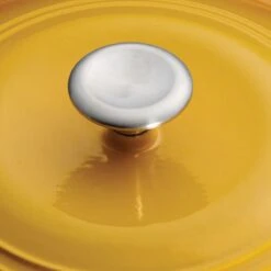 Tramontina 7 Qt Enameled Cast Iron Covered Tall Round Dutch Oven - Sunrise -Tramontina Sales Store 80131361IXM003G